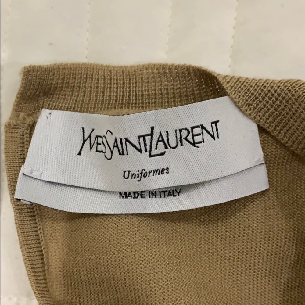 Yves Saint Laurent  - 100% virgin wool t-shirt - Picture 4 of 5